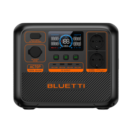 BLUETTI AC70P Tragbare Powerstation | 1000 W 864 Wh