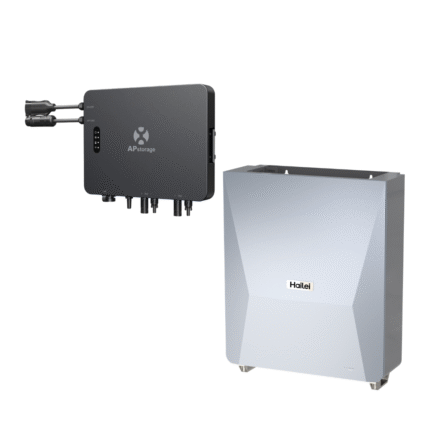 APsystems EZHI+Hailei ATOM-WB 5kWh Batteriespeicher ohne & Inkl. Heizung und Selbstaktivierender Feuerlöscher