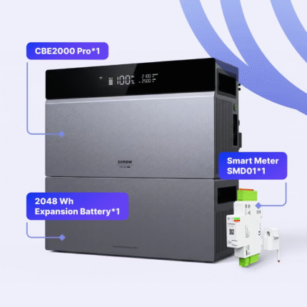 Tuya CBE2000 Pro + 1 Batterie | 4MPPT 2600W PV | 4kWh Speicher | 0% MwSt. | Neu